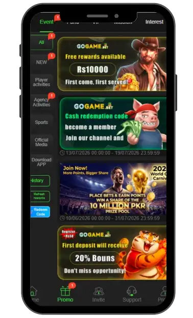 GoGame Bet Game features