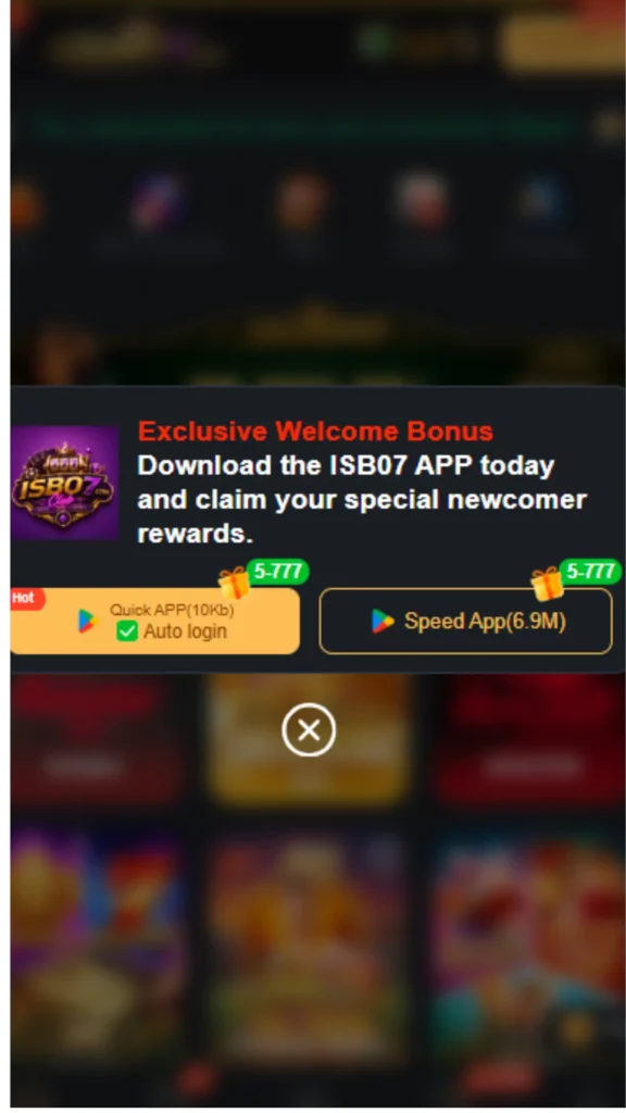How to download isb07 game apk